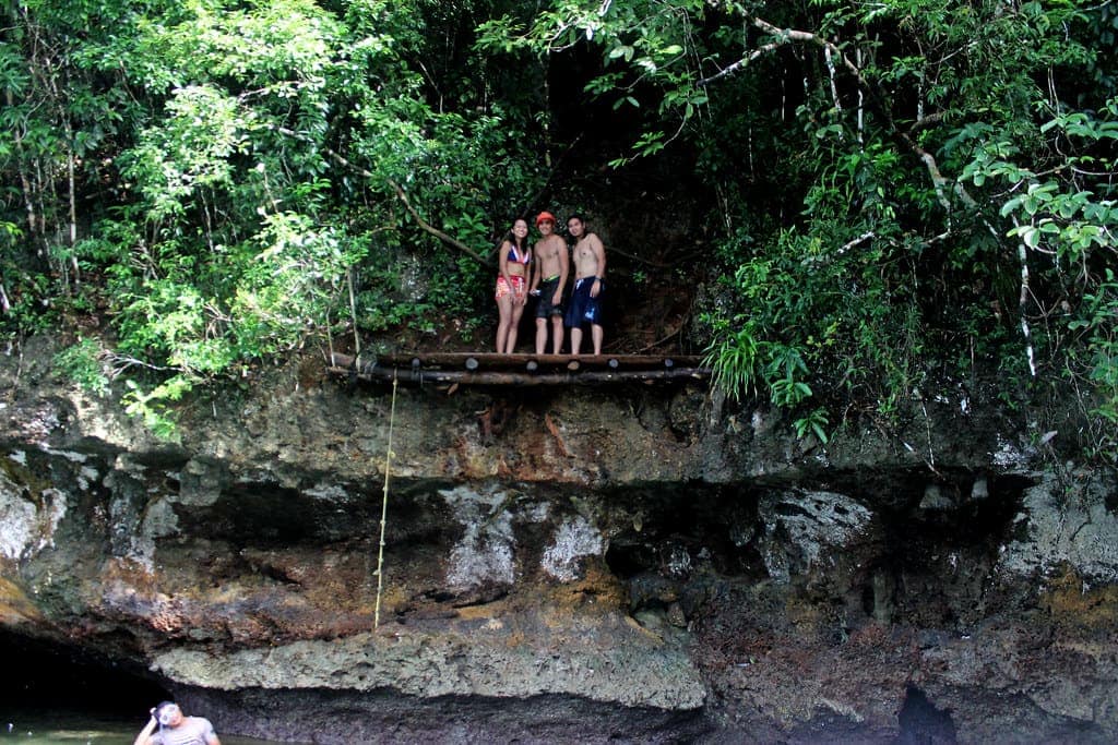Magkukuob Cave — crawl in, jump out