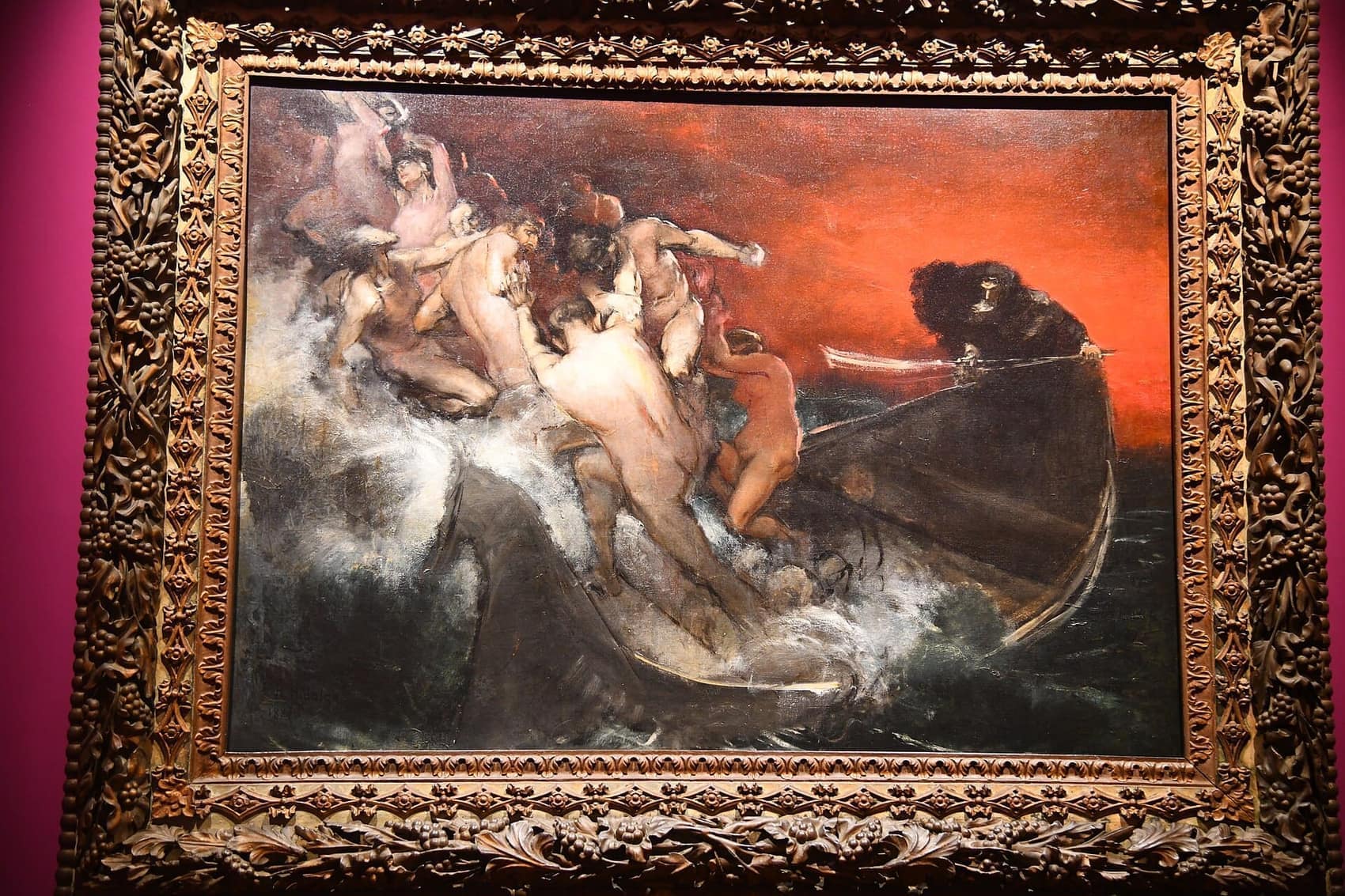 Inside the National Museum of Fine Arts: free entry, and the Spoliarium is upstairs