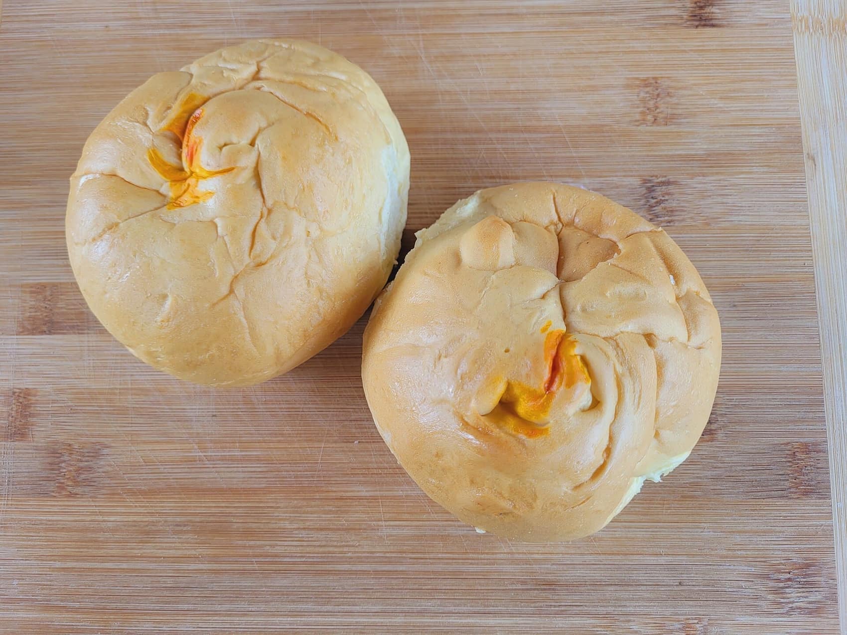 Baked asado siopao, the Chinatown snack to eat standing up