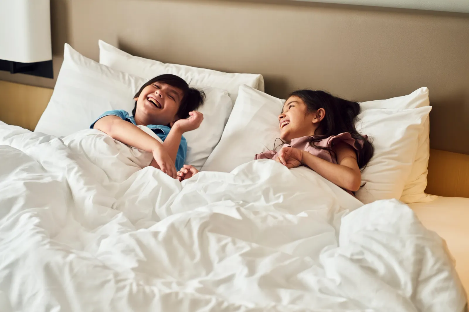 A Seda guest room, from the hotel’s own family shoot