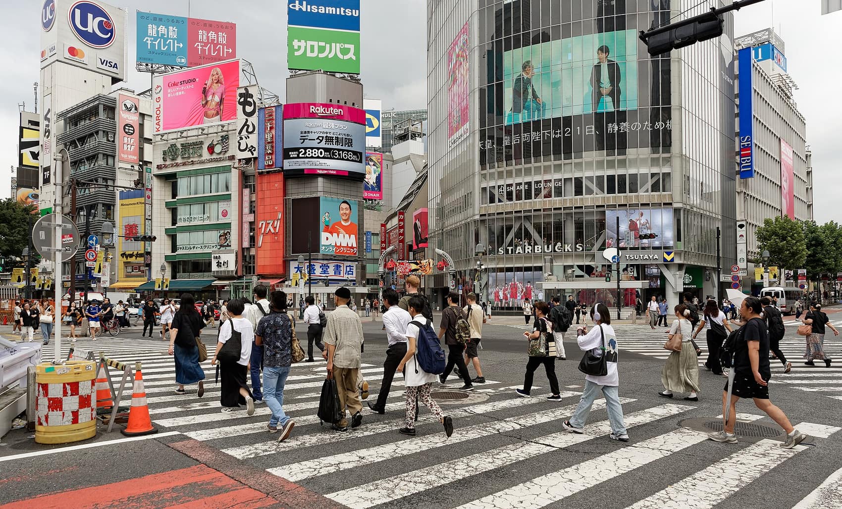 Shibuya Scramble Crossing