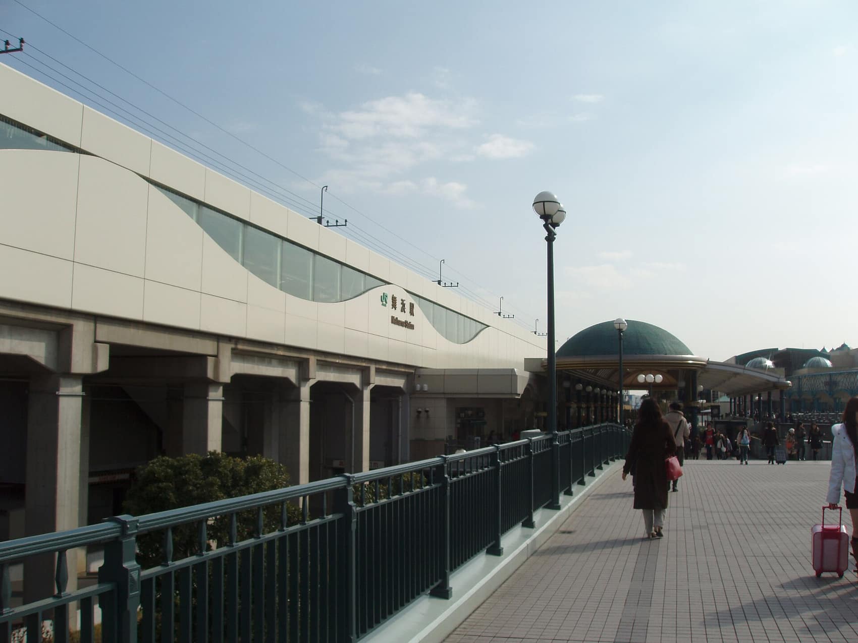 Maihama Station, the JR stop for Tokyo Disney Resort