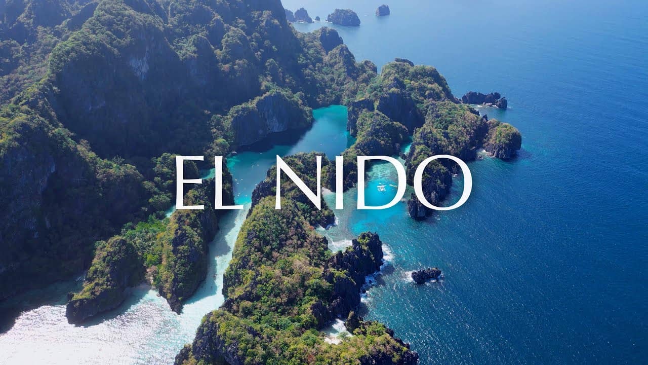 EL NIDO – Philippines 4K - Cinematic Drone Footage - Father Ocean Ben Böhmer Remix