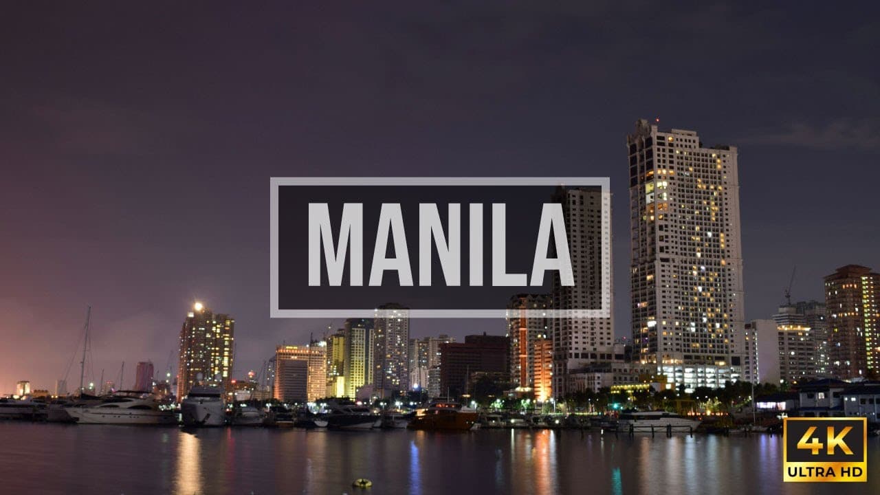 Manila Aerial Views 4K – Stunning Drone Footage of the Philippines' Capital